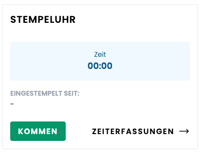 Stempeluhr abwesend Stempeluhr abwesend