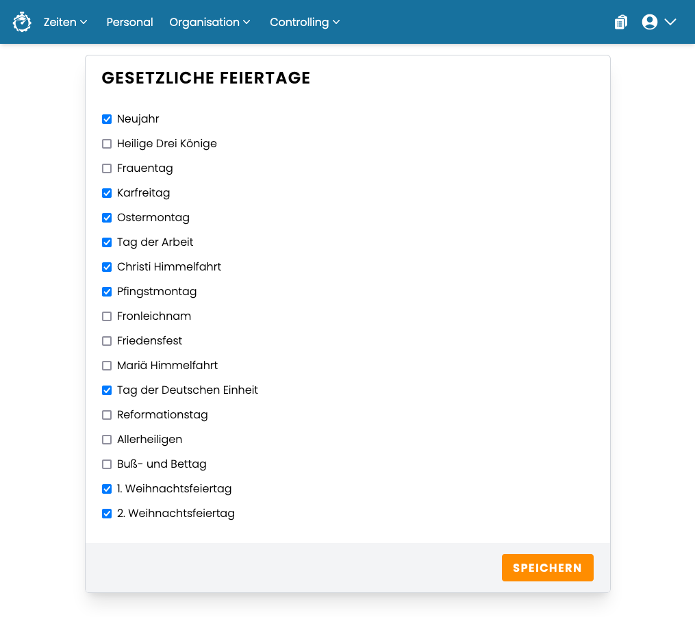 Gesetzliche Feiertage Gesetzliche Feiertage