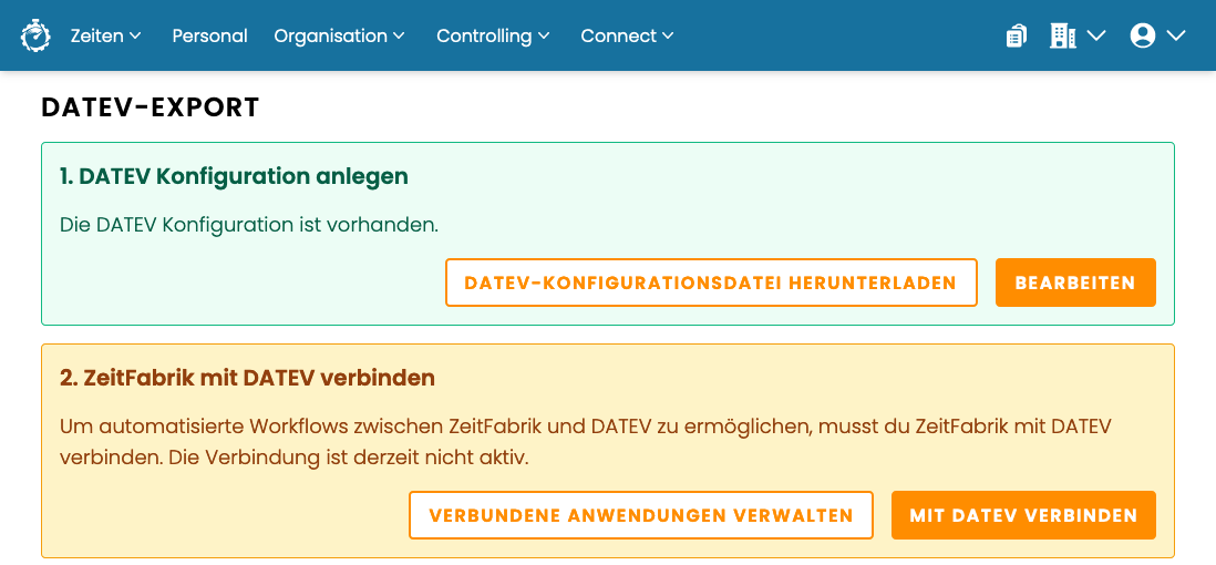DATEV Verbindung herstellen DATEV Verbindung herstellen