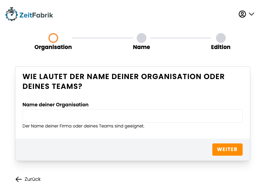 Name der Organisation Name der Organisation