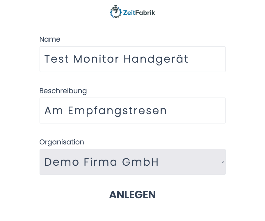 Zeit fabrik terminal terminal einrichten 2 Zeit fabrik terminal terminal einrichten 2