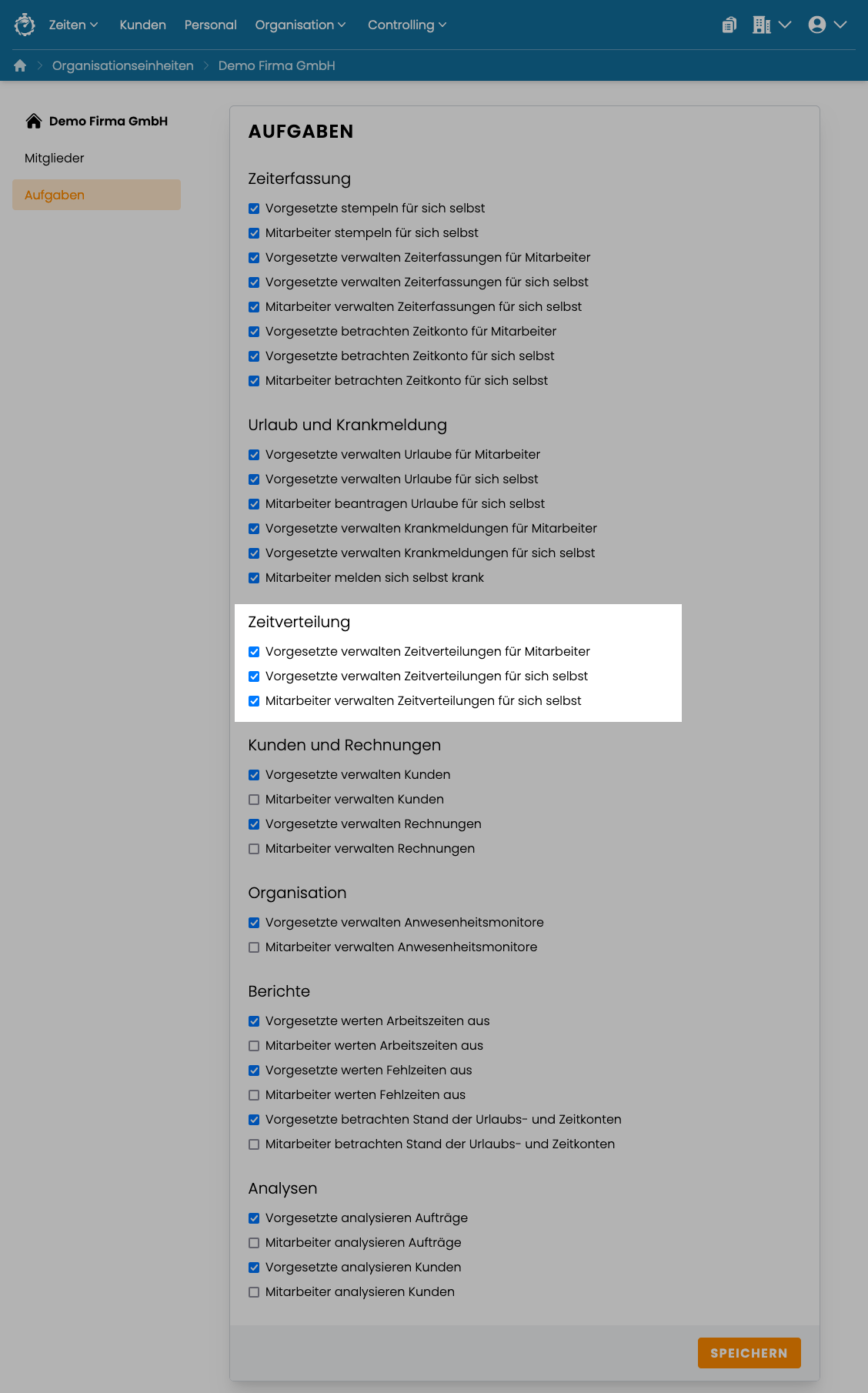 Berechtigung prüfen Berechtigung prüfen